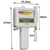 Misuratore di pH portatile per analisi acqua piscina e spa con display digitale