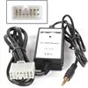 Adattatore AUX Decoder WMA CD 3,5mm 12V DC AUX Ingresso Auto Musica per Toyota p