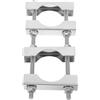 Morsetto Di Supporto Del Palo Dell'antenna Kit Albero Doppio Blocco