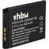 vhbw Batteria per Sony-Ericsson K320i K510 K330 J300 J300i K310 K310i 600mAh 3,7V