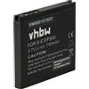 vhbw Batteria per Sony-Ericsson Xperia Mini Pro X8 Active mini 700mAh