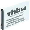 vhbw Batteria per Samsung Galaxy Young Wave M Pro GT-B751 S5830 S Mini 1100mAh