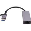 No Adattatore Ethernet 2.5 Gigabit Tipo-C USB 3.0 A RJ45 LAN 2500Mbps Scheda d8970