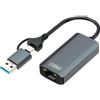 No Hub Convertitore Adattatore LAN Ethernet USB 3.0/Tipo C da 2500 Mbps A RJ458871