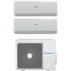 Candy Climatizzatore Dual Split Inverter 9000+12000Btu A++/A+ Wi-Fi Pura RAIN-MA