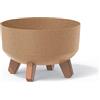Prosperplast Vaso da fiori 3,8L Gracia 23,5x23,5x15,5 cm, ECO Naturo