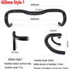 Does not apply Manubrio Bici Da Strada 420/450/480Mm Alluminio Leggero Racing Dragon Head 31.8M