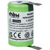 vhbw Batteria per Remington MS2-370 WDF-5500 MS2-400 1100mAh 1,2V