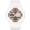 Casio Orologio Casio G-Shock al quarzo Oro rosa Quadrante GMA-S140PG-7A 200m da donna