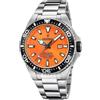 Festina da uomo Festina Diver al quarzo Diver Orange Quadrante F20663-4 200M da uomo