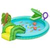 Bestway 53166 Playcenter gonfiabile con piscinetta Crocodile Cove - 2,24 m x 1,81 m x 72 cm, multicolor