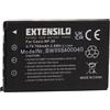 EXTENSILO Batteria per Easypix W510 fotocamera subacquea 700mAh 3,7V