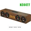 Does not apply Sveglia Ricaricabile in Legno Con Altoparlante Subwoofer Con Soundbar Bluetooth