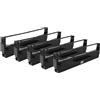 vhbw 5 nastro inchiostrato per Epson FX850 FX85 FX86C FX86 FX870 FX86E FX880 nero