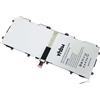 vhbw Batteria per Samsung Galaxy Tab GT-P5213 3 10.1 GT-P5200 GT-P5210 6800mAh 3,8V