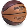 Mondo Sport - Pallone da Basket GOLD - size 7 pallacanestro - 650 g - Colore marrone - 13614