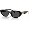 Miu Miu A03S - 53 16K08Z - Occhiali da Sole - Nero/Grigio Scuro