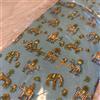 Salvatore Ferragamo Cravatta collo Salvatore Ferragamo nuova mai usata stampa animalier blu...
