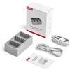 Hub Caricabatterie per DJI Mini 3 Ricarica a 3 Vie Batteria Intelligente Portati