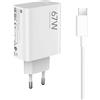 Xiaomi 67W HyperCharge Combo Type-A Caricabatterie da Parete UltraRapido Cavo 6A