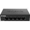 D-Link Switch 5 Porte Non gestito Gigabit Ethernet (10/100/1000) DGS-105GL/E