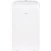 Arielli Climatizzatore Portatile ARPAC12 12000 BTU Bianco - Raffreddamento & Riscaldamento, Telecomando Incluso, R290, Efficienza Energetica, Per Stanze Fino a 30 m², Facile da Installare