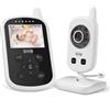 GHB Baby Monitor Videocamera Schermo 2.4", 950mAh Batteria, Comunicazione Bidire