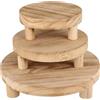Portavaso porta piante in legno design compatto luce struttura delicata
