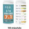 Strisce Reattive Acqua Spa 7 in 1 200 pz per Misurazione Accurata di pH e CYA