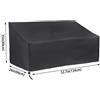 brand new and high quality Copridivano da Giardino Impermeabile Funzionale per 2 3 4 Posti Sedute da Estern