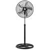 VENTILATORE A PIANTANA POTENTE 75W 360° CON 5 PALE PER FRESCHEZZA ESTREMA