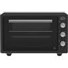 DCG srl Forno Elettrico Ventilato con Timer Nero 1300 Watt Capacità 35 Litri
