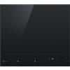 LG CBIZ2437B Piano cottura induzione 60cm, 7,4kW con limitatore, 4 zone, 2 flex,