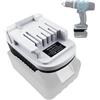 YUHDWRE MAKB18G - Adattatore per batteria Makita 18 V LXT BL1815 BL1820 BL1830