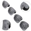 Luggage Suitcase Wheels Valigetta trolley ruote di ricambio comoda coppia costruita con materiali plasti