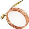 Termocoppia Gas per M9x1 Dado Argilla Pentola Stufa Protezione Fiamma Tubo Rame