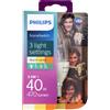 PHILIPS DIMMABLE LED 5.5W= 40W 470 LUMEN WARM WHITE E14 A+ (OFFERTA 2 LAMPADINE)