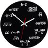 VORCOOL Matematica creativa Lavagna Orologio a quiz Orologio da parete