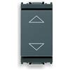 Vimar Serie Idea - Pulsante commutatore 1 polo 10 A Grigio Single