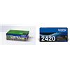 Brother TN-243CMYK Toner-Multipack 4 Toner Originali, 1.000 Pagine, Nero/Giallo/Magenta/Ciano & TN2420 Toner Originale, Alta Capacità, fino a 3000 Pagine