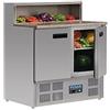 Polar refrigerato pizza Prep Counter 288 litri Commercial Cooler 1100 x 900 x 700 MM
