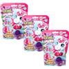 Simba Glibbi Unicorn Surprise, confezione da 3 bombe da bagno con assortimento casuale, giocattolo per vasca da bagno a partire dai 3 anni in su