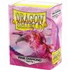 Dragon Shield Arcane Tinmen Dragon Shield Sleeves Matte: Pink Diamond Sleeves (B Diamante Rosa