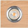 Homemania HOMBR_0074 Lampada a Soffitto Down, Legno, 1 x 9.5 x 9.5 cm