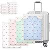 AiQInu 40 Pezzi Sacchetti per Vestiti Trasparenti Plastica, Sacchetti Vestiti Viaggio, Borsa Valigia Organizer, Trasparenti Plastica da Zip