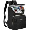 VINATO Zaino Termico Frigo 17L Impermeabile,Borsa Termica Porta Pranzo,Borsa Frigo Borsa della Spesa Isoterma per Picnic, Trekking, Campeggio