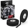 IRON FIGHTER Tape Sportivo Dito 13,7m - BJJ Brazilian Jiu Jitsu - X3 0,8 CM Nero