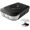 RAVEMEN FR1100 SE Faro Anteriore per Bicicletta Compatibile con Garmin/Wahoo/Bry