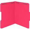 Blue Summit Supplies 50 Red Fastener File Folders - 1/3 Cut Reinforced Assorted Tab - Durable 2 Prongs Designed to Organize Standard Medical Files, Law Client Files, Office Reports - Letter Size, Red, 50 Pack