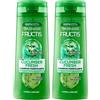 Garnier Fructis Shampoo Purificante, Per Capelli Grassi, Con Acid Cucumber Fresh